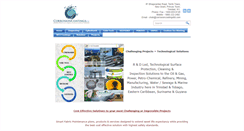 Desktop Screenshot of corrosioncoatingsltd.com